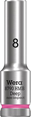 Wera Dop-magneetstrip B Deep 1 doppenset, 3/8"-aandrijving, 9-delig - 05005440001