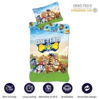 Paw Patrol One Team peuterdekbedovertrek - 100 x 135 cm - thumbnail