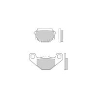 GALFER remblokken "fd135" brake pad fd135 g1050 organic - thumbnail