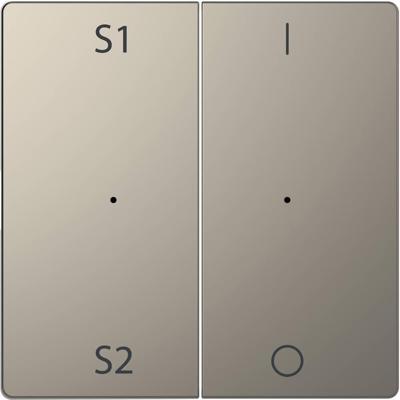 Merten MEG5228-6050 Wisselschakelaar Afdekking System Design Nikkel 1 stuk(s)
