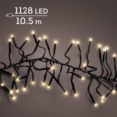 Led cluster 10.5 meter 1128 LED zwart/soft gold Lumineo - Lumineo Led cluster 10.5 meter 1128 LED zwart/soft gold Lumineo - Lumineo