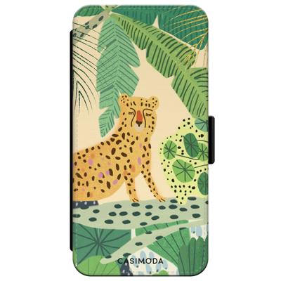 iPhone XR flipcase - Luipaard jungle