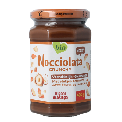 Rigoni Nocciolata crunchy bio 400 Gram Rigoni Nocciolata crunchy bio 400 Gram