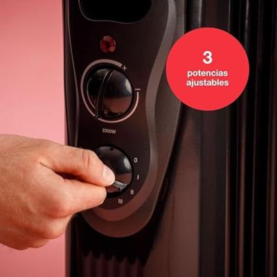 Olieradiator Solac RA810 Zwart 2300 W - thumbnail