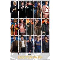 Poster Doctor Who - Doctors Grid 61x91,5cm - thumbnail