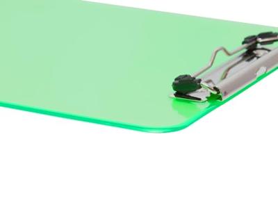 Klembord maul a4 staand transparant ps neon groen