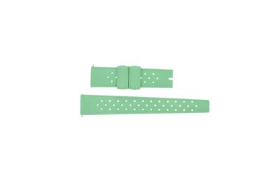 Horlogeband Zodiac ZO9592 Rubber Groen 20mm Horlogeband Zodiac ZO9592 Rubber Groen 20mm