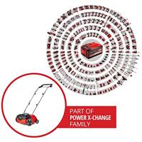 Einhell GC-SC 36/31 Li - Solo Power X-Change Verticuteermachine Li-ion Accu Uitwerp aan achterzijde, In hoogte verstelbare greep met klapfunctie, Zonder accu - thumbnail