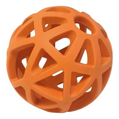 Gloria Hondenspeelgoed, maat 9 cm, flexibele rubberen bal, consistent en duurzaam, ideaal voor snacks, verschillende kleuren, maat M