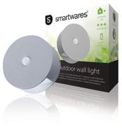 Ranex RA-1004236 Led Wandlamp Voor Buiten Met Sensor 0.5 W 60 Lm Grijs - thumbnail