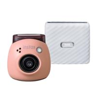 Fujifilm INSTAX PAL digital camera, Powder Pink + printer Link WIDE, Ash White - thumbnail