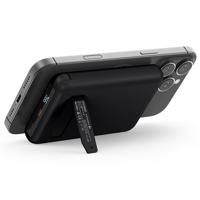 MOJOGEAR NovaMag All-in-1 Powerbank 10.000 mAh - Draadloos Qi2 & ingebouwde kabels - Zwart - thumbnail