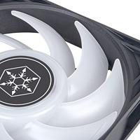 Silverstone VISTA 120 ARGB Moederbord Ventilator 12 cm Zwart 1 stuk(s) - thumbnail