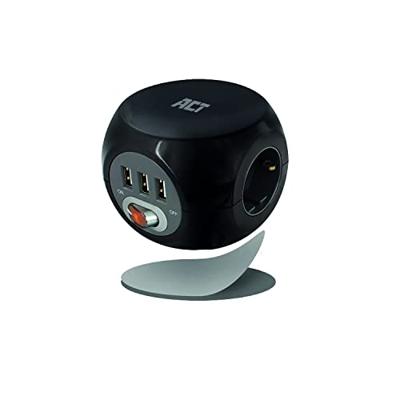ACT AC2400 Stekkerdoos + USB-A - thumbnail