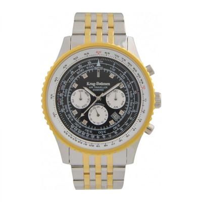 Krug Baümen Air Traveller Diamond Automatic 46mm 600802DSA Krug Baümen Air Traveller Diamond Automatic 46mm 600802DSA
