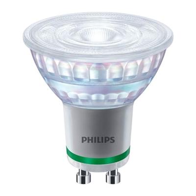 Signify 19485400 Gloeilamp-lamp Energielabel A (A - G) GU10 Reflector 2.1 W Warmwit (Ø x l) 50 mm x 54 mm 1 stuk(s) Signify 19485400 Gloeilamp-lamp Energielabel A (A - G) GU10 Reflector 2.1 W Warmwit (Ø x l) 50 mm x 54 mm 1 stuk(s)