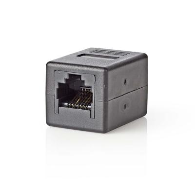 CAT6-Netwerkadapter | RJ45 (8P8C) female - RJ45 (8P8C) female | zwart