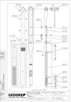 Gedore 8569-01 7695410 Momentsleutel 1 (25 mm) 750 - 2000 Nm - thumbnail