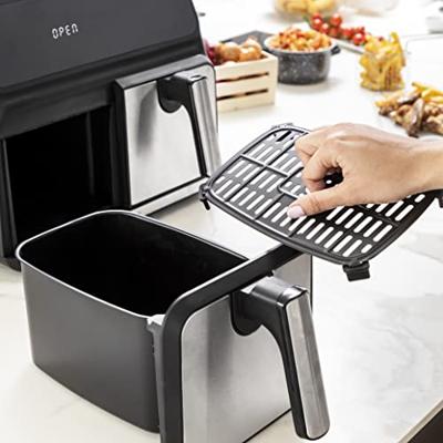 Airfryer InnovaGoods Fryinn Double 8000 Zwart 3400 W 8 L Roestvrij staal