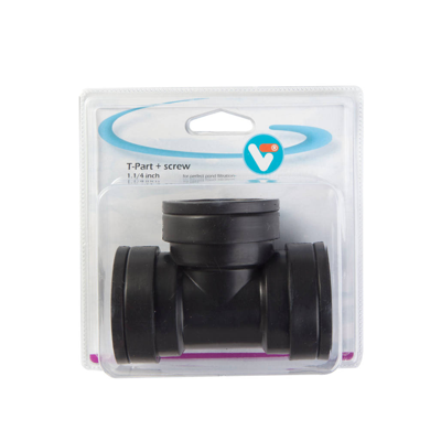 T-part met screw 1.1/4 Inch vijveraccesoires VT - Vt