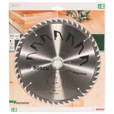 Bosch Accessories Precision 2609256877 Hardmetaal-cirkelzaagblad 235 x 30 mm Aantal tanden: 48 1 stuk(s)
