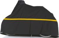 Vk fiets / scooter hoes pyama de luxe stof zwart - thumbnail