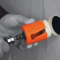 Gatzaaghouder zeskant 8.5mm HSS+ Centreerboor 125mm Ø 6,35 mm voor hout kunststof metaal MX200024B - thumbnail