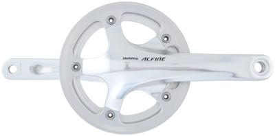 SHIMANO crankstel "alfine fc-s501" crankset shim.alfi.fcs501 45t.170mm ht2 1sp sil