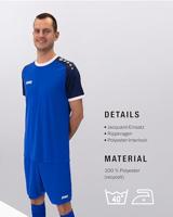 JAKO 4224 Shirt Iconic Km - Sportroyal/Marine - L - thumbnail