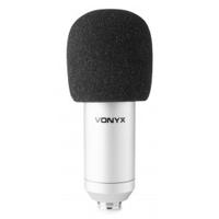 Vonyx CMS300S studio USB-microfoon & tafelarm titanium - thumbnail