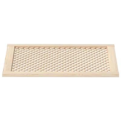 VidaXL Kastdeuren met latwerk 2 st 59,5x99 cm massief grenenhout VidaXL Kastdeuren met latwerk 2 st 59,5x99 cm massief grenenhout