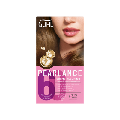 Guhl Pearlance Intensieve Crème-Kleuring N60 Donkerblond Almond Guhl Pearlance Intensieve Crème-Kleuring N60 Donkerblond Almond