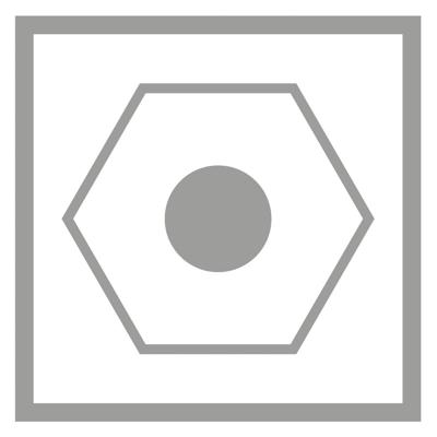 Stabilo all glasspotlood - geel