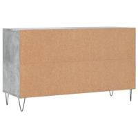 VidaXL Schoenenkast 102x36x60 cm bewerkt hout betongrijs - thumbnail