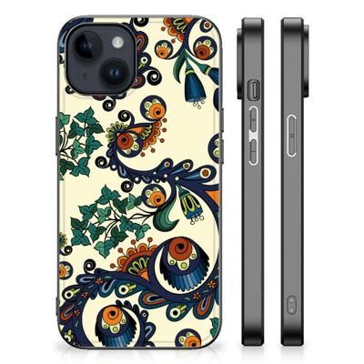 Back Cover iPhone 15 Plus Barok Flower Back Cover iPhone 15 Plus Barok Flower