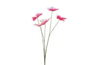 Decostar kunsttak vlinder iriserend 76 cm roze - thumbnail