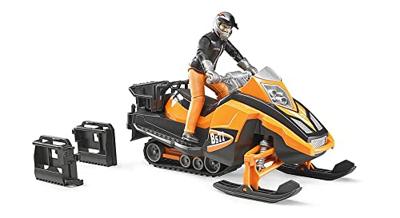 bruder bworld Sneeuwscooter met bestuurder en accessoires modelvoertuig
