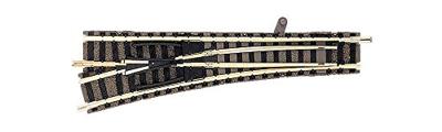 N Fleischmann Piccolo (met ballastbed) 9170 Wissel, Links 111 mm 15 ° 430 mm 1 stuk(s)