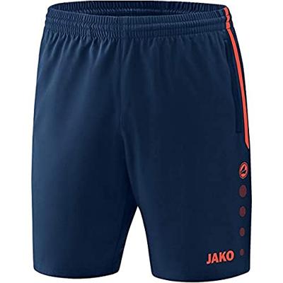 JAKO 6218 Short Competition 2.0 - Navy/Flame - 4XL