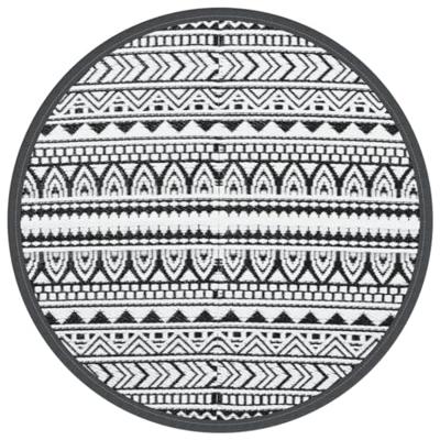 Buitentapijt ARAKIL Ø 200 cm polypropeen zwart