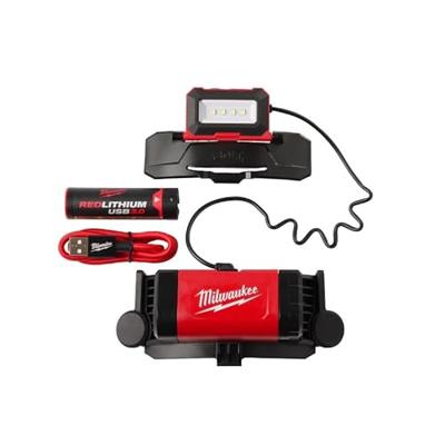 Milwaukee L4 BOLTHL-301 BOLT™ Hoofdlamp 600 lumen 3.0Ah Redlithium™ - 4933479902