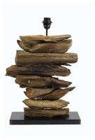 Light & Living Tafellamp 'Fury', hout naturel - thumbnail