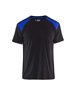 Blåkläder T-Shirt bicolour 33791042 | Zwart/Korenblauw | Maat 3XL - 7330509604724