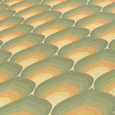 AS Creation Retro Chic - Groen - Retro - 395381