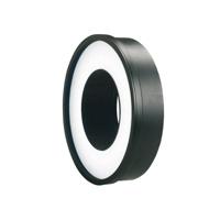 Kaiser Fototechnik 3250 KR90 ringlamp (30x drie-chip LED, filterdraad 77mm) met geïntegreerde accu incl. adapterringen 55-72mm zwart - thumbnail