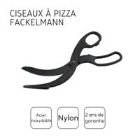 Fackelmann Food&More pizza en boterhamschaar 250mm zwart - thumbnail