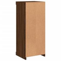 Dressoir met LED-verlichting 41x37x100 cm bruineikenkleurig - thumbnail