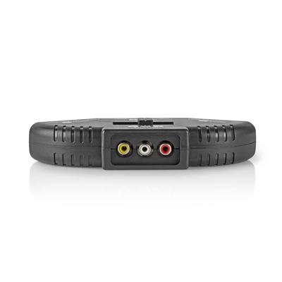 Nedis Composiet Video-Switch | 3 poorten | Zwart | 1 stuks - VSWI2403BK VSWI2403BK