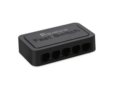 LevelOne FEU-0512 netwerk-switch Fast Ethernet (10/100) Zwart LevelOne FEU-0512 netwerk-switch Fast Ethernet (10/100) Zwart