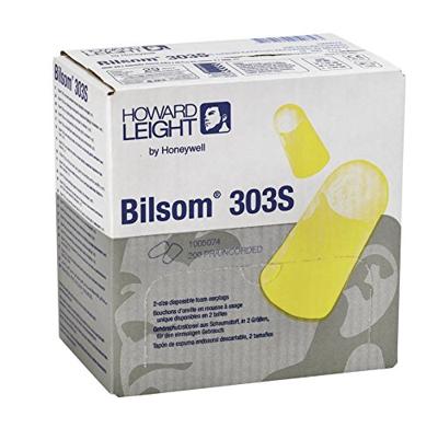 Bilsom 1005074 303S Oordoppen 33 dB Eenmalig gebruik EN 352-2 200 paar